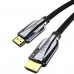 Кабель HDMI M - M, 1.5м, V2.1, 8K 60Гц обплетення, чорний Vention