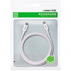 Кабель USB 2.0 Type-C M-M, 1 м, 60W Білий, ABS Cover US264 UGREEN