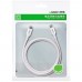 Кабель USB 2.0 Type-C M-M, 1 м, 60W Білий, ABS Cover US264 UGREEN