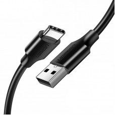 Кабель USB 2.0 AM-Type-C M, 1 м, 60W Nickel Plating Чорний, US287 UGREEN