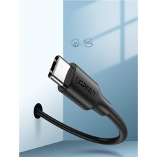 Кабель USB 2.0 AM-Type-C M, 1 м, 60W Nickel Plating Чорний, US287 UGREEN