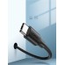 Кабель USB 2.0 AM-Type-C M, 1 м, 60W Nickel Plating Чорний, US287 UGREEN