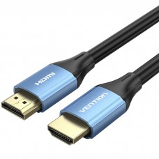 Кабель HDMI M - M, 10.0 м, V2.0, 4K 60Гц, Aluminum Alloy Blue Vention