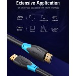 Кабель HDMI M - M, 8.0 м, V1.4, 4K 60Гц, PVC Vention Кабель HDMI M - M, 8.0 м, V1.4, 4K 60Гц, PVC Vention