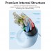 Кабель USB 2.0 Type-C M - 2хType-C M Y-Splitter 1.5м 100W Blue Silicone Type Vention