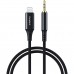 Кабель AUX Audio Lightning - TRS 3.5мм M/M 2м Choetech