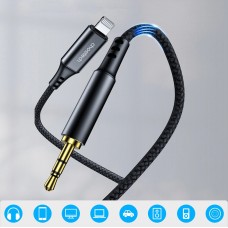Кабель AUX Audio Lightning - TRS 3.5мм M/M 2м Choetech