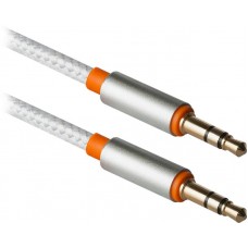 Кабель AUX Audio TRS M/M 1.2м JACK01-03 білий Defender