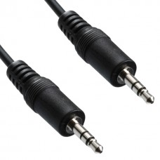 Кабель AUX Audio TRS M/M 1.5м чорний