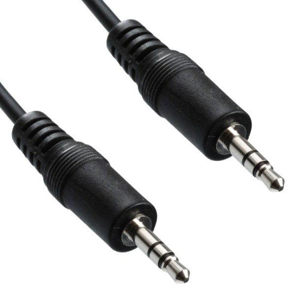 Кабель AUX Audio TRS M/M 1.5м чорний