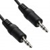 Кабель AUX Audio TRS M/M 1.5м чорний