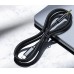 Кабель AUX Type-C - TRS Audio M/M 1.0 м DAC Chip 96kHz, чорний Choetech