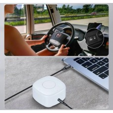 Кабель AUX Type-C - TRS Audio M/M 1.0 м DAC Chip 96kHz, чорний Choetech