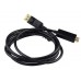 Кабель DisplayPort M - HDMI M 3.0м чорний