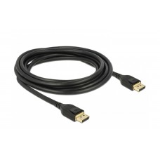 Кабель DisplayPort M - M 3.0м, 4K 120Hz, чорний