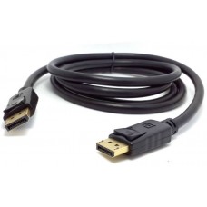 Кабель DisplayPort M/M 1.8 м, 4K 120Hz, чорний