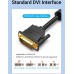 Кабель DVI (24+5) M - VGA M, 3м чорний Vention