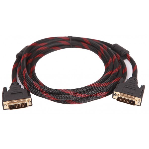 Кабель DVI-D 24M - 24M, 1.5 м, Premium (B00522)
