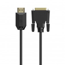 Кабель HDMI M - DVI 24M, 3.0м Full HD@60HZ HP