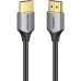 Кабель HDMI M - M, 1.0  м, V2.0, 4K 60Гц  PVC сірий Vention