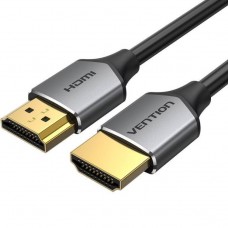 Кабель HDMI M - M, 1.0  м, V2.0, 4K 60Гц  PVC сірий Vention
