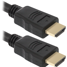 Кабель HDMI M - M, 1.0 м, V1.4, Defender, чорний,  HDMI-03