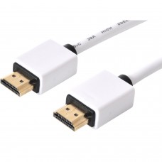 Кабель HDMI M - M, 1.0м, Sandberg, HDMI-2.0 білий
