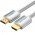 Кабель HDMI M - M, 1.0м, V2.0, 4K 60Гц, обплетення,  Aluminum Alloy Type сірий Vention