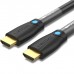 Кабель HDMI M - M, 10.0 м, V2.0, Engineering 4K 60Гц 18Gbps HD 7.1  PVC Black Vention