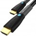 Кабель HDMI M - M, 10.0 м, V2.0, Engineering 4K 60Гц 18Gbps HD 7.1  PVC Black Vention