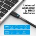 Кабель HDMI M - M, 10.0 м, V2.0, Engineering 4K 60Гц 18Gbps HD 7.1  PVC Black Vention