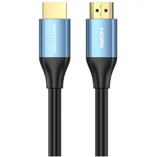Кабель HDMI M - M, 12.0  м, V1.4, 4K 60Гц,PVC, Aluminum alloy Type синій Vention