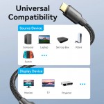 Кабель HDMI M - M, 12.0 м, V2.0 4K 30Гц обплетення Vention Кабель HDMI M - M, 12.0 м, V2.0 4K 30Гц обплетення Vention