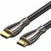 Кабель HDMI M - M, 15.0  м, V2.0, 4K 60Гц, обплетення, Zinc Alloy Type чорний Vention