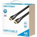 Кабель HDMI M - M, 15.0  м, V2.0, 4K 60Гц, обплетення, Zinc Alloy Type чорний Vention