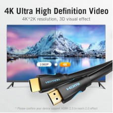 Кабель HDMI M - M, 15.0 м, V1.4, 4K 30Гц, PVC Vention