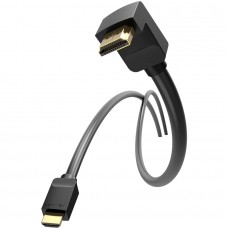 Кабель HDMI M - M, 2.0  м, V2.0, 4K 60Гц, кут 270°,  PVC, чорний Vention