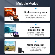Кабель HDMI M - M, 2.0м, V2.0, 4K 60Гц, PVC Flat Design, Black, Vention