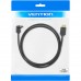 Кабель HDMI M - M, 3.0  м, V2.0, 4K 60Гц, кут 270°,  PVC, чорний Vention
