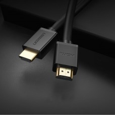 Кабель HDMI M - M, 3.0 м, V2.0 Cafule 4K, HD104 UGREEN Чорний