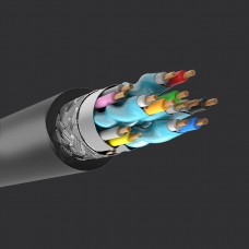 Кабель HDMI M - M, 3.0 м, V2.0 Cafule 4K, HD104 UGREEN Чорний