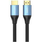 Кабель HDMI M - M, 8.0 м, V2.0, 4K 60Гц Aluminum alloy синій Vention Кабель HDMI M - M, 8.0 м, V2.0, 4K 60Гц Aluminum alloy синій Vention