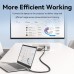 Кабель HDMI M - M, 8.0  м, V2.0, 4K 60Гц, обплетення, Zinc Alloy Type чорний Vention
