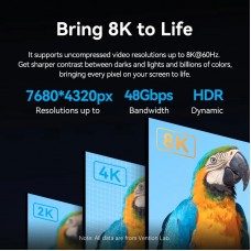 Кабель HDMI M - Micro HDMI M, 2.1 м, V2.0 8K 60Гц Aluminum Alloy Type Green Vention