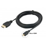 Кабель HDMI M - micro M, 3.0 м, RTL Кабель HDMI M - micro M, 3.0 м, RTL