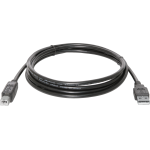 Кабель USB 2.0 AM-BM, 1.8 м, чорний, USB04-06 Defender Кабель USB 2.0 AM-BM, 1.8 м, чорний, USB04-06 Defender