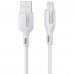 Кабель USB 2.0 AM-Lightning M, 1.0м, білий, Choetech