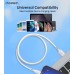 Кабель USB 2.0 AM-Lightning M, 1.0м, білий, Choetech