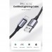 Кабель USB 2.0 AM-Lightning M, 1.0м, чорний, US199 UGREEN