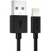 Кабель USB 2.0 AM-Lightning M, 1.2м, чорний, MFi Choetech